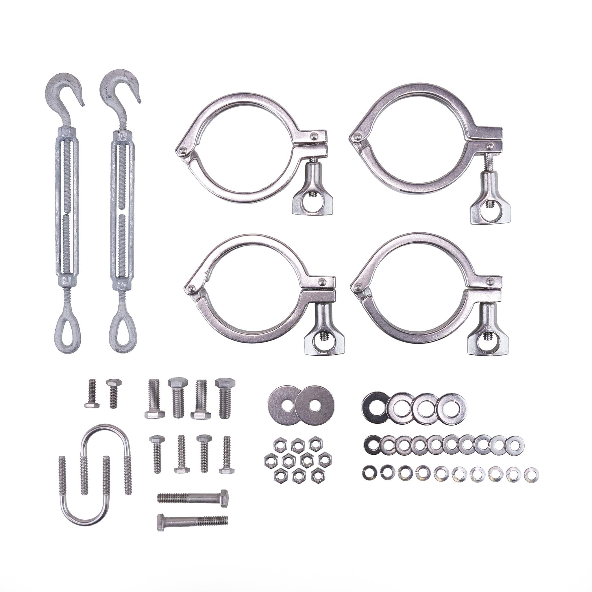 vacuum stanchion hardware